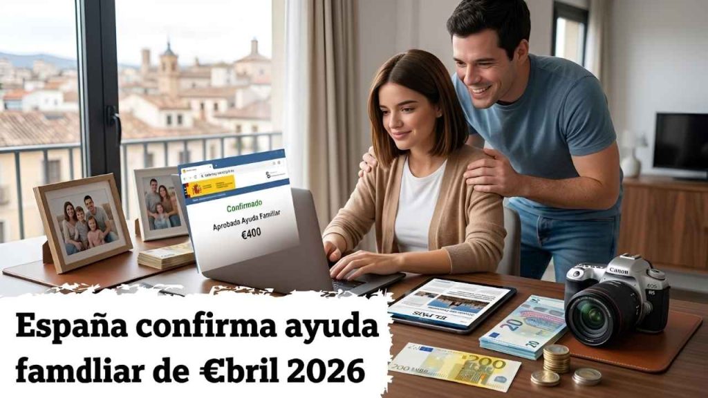 España confirma ayuda familiar de €400 en abril 2026 requisitos proceso de solicitud y fechas de desembolso