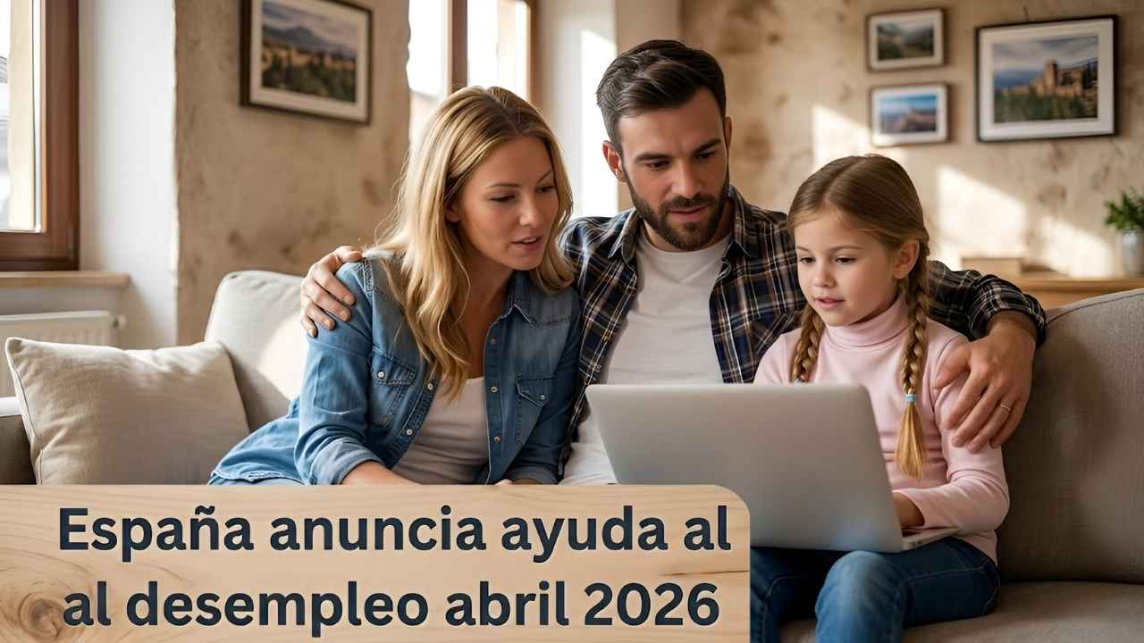 España anuncia ayuda al desempleo abril 2026 requisitos proceso de solicitud y calendario de pagos
