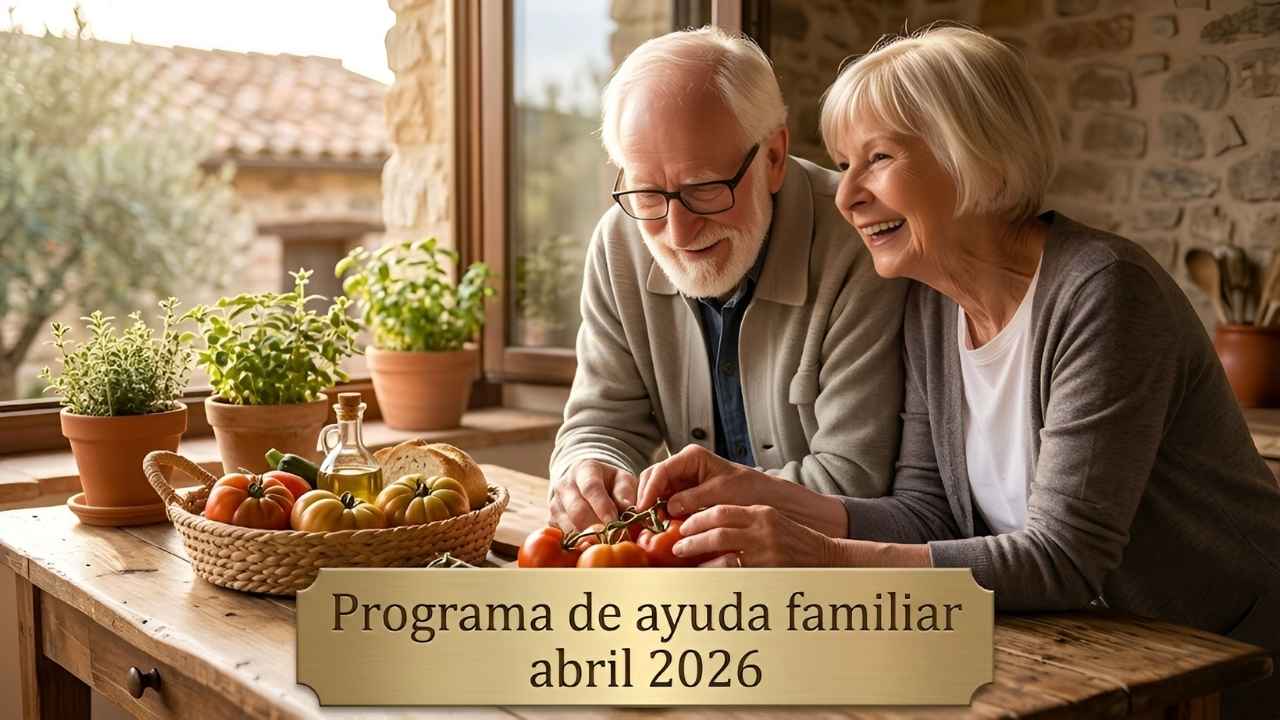 Programa de ayuda familiar abril 2026 en España apoyo económico para desempleados con hijos