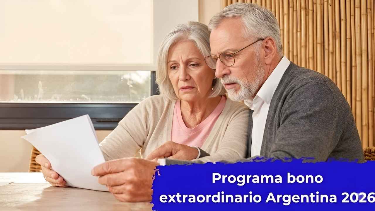 Programa bono extraordinario Argentina 2026 quién califica cuándo se paga y cómo solicitarlo