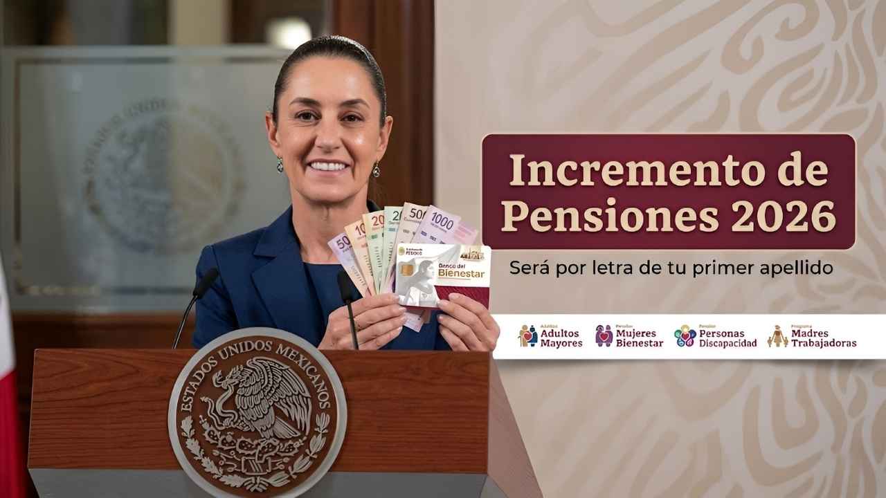 Incremento de Pensiones 2026 Montos Fechas y Beneficiarios Confirmados