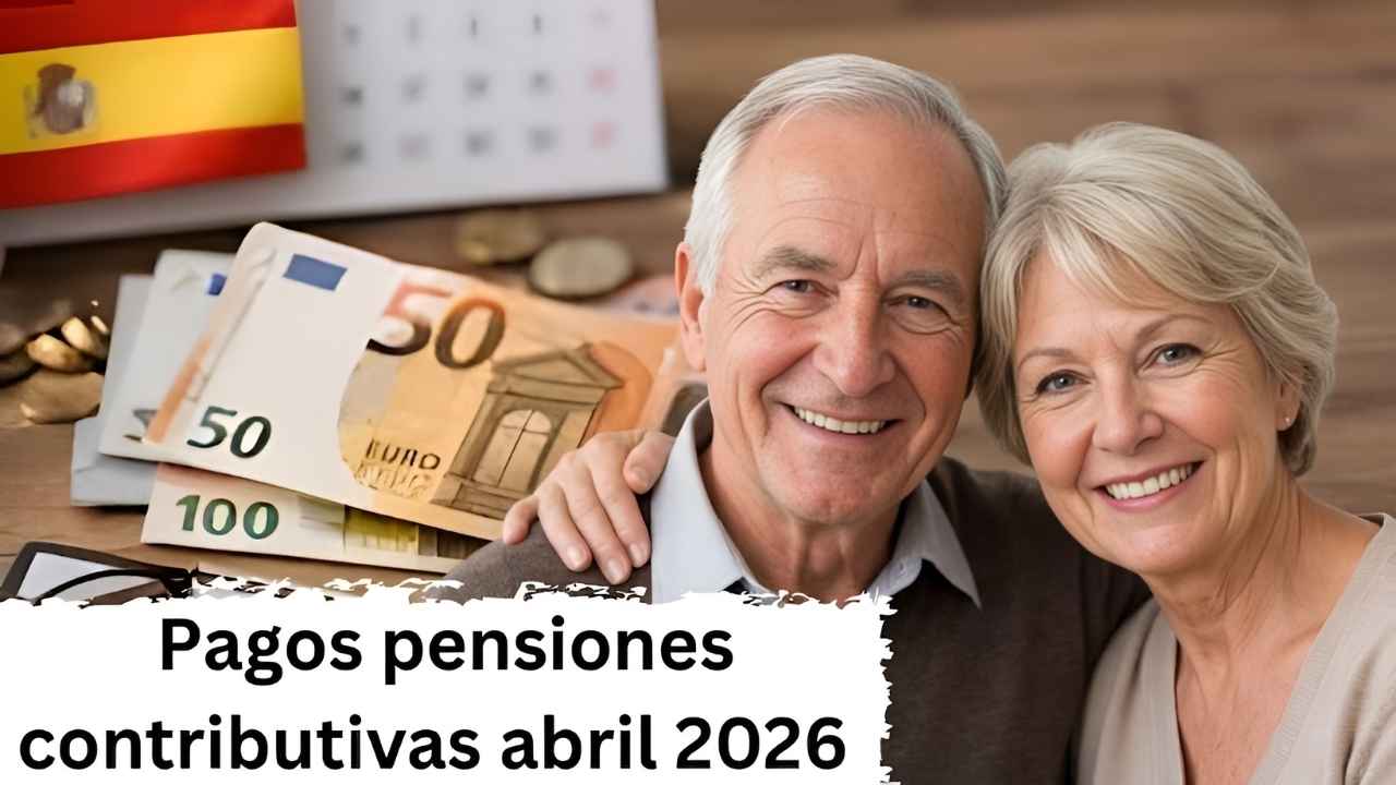 Pagos pensiones contributivas abril 2026 calendario oficial y guía práctica de inscripción en España