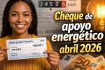 Cheque de apoyo energético abril 2026 hogares elegibles cómo solicitarlo y fechas de depósito confirmadas