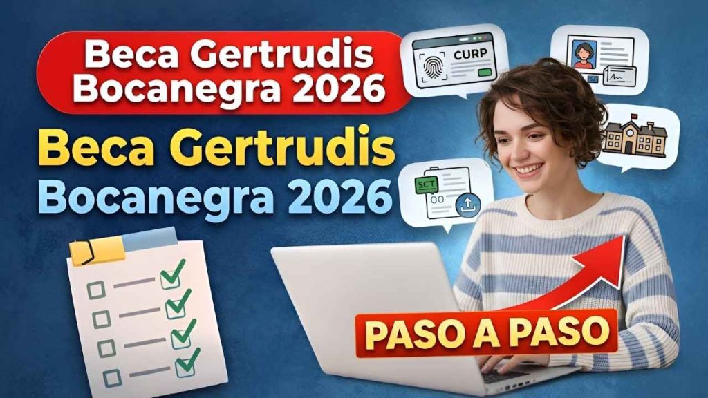 Beca Gertrudis Bocanegra 2026 guía completa de inscripción requisitos y fechas confirmadas