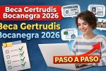 Beca Gertrudis Bocanegra 2026 guía completa de inscripción requisitos y fechas confirmadas